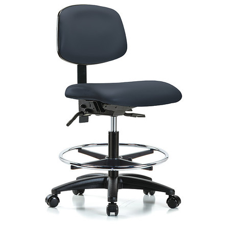 INSTOCK Cleanroom Task Chair, 300 lb. Cap., Vinyl GRVMBCH-RG-CF-RC-8582