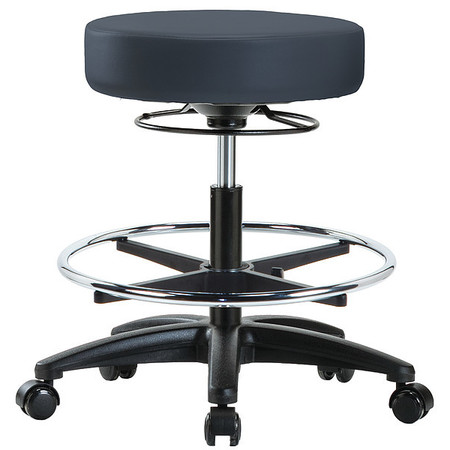 INSTOCK Cleanroom Stool, 300 lb. Capacity GRVMBSO-RG-CF-RC-8582