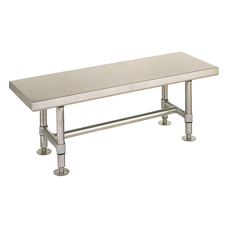 INSTOCK ESD Gowning Bench, 14 ga., 18" H, 48" W GRGB1648S