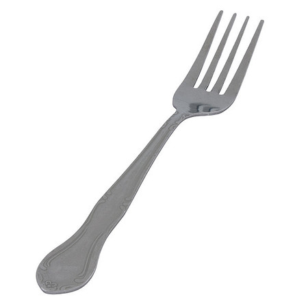 CRESTWARE Dinner Fork, 7 1/4 in L, Silver, PK36 BEL702