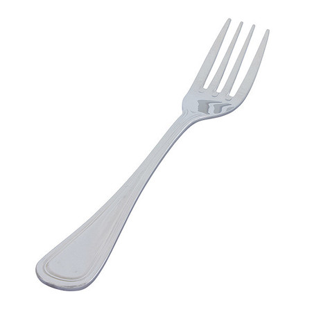 CRESTWARE Dinner Fork, 7 3/8 in L, Silver, PK12 SIM802