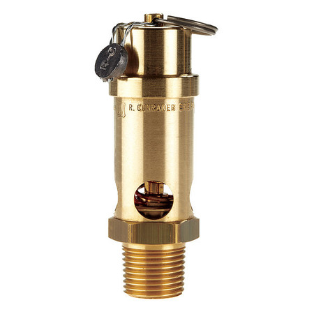 CONRADER Pressure Relief Valve, Brass Ball 5713G-CE-125