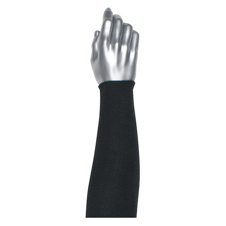 PIP Cut-Resistant Sleeve, Black, Knit Cuff 10-BKDS18