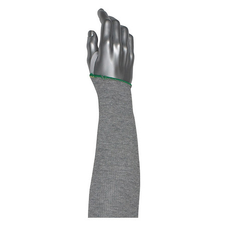 PIP Cut-Resistant Sleeve, Gray, Knit Cuff 20-21DACP18-ET