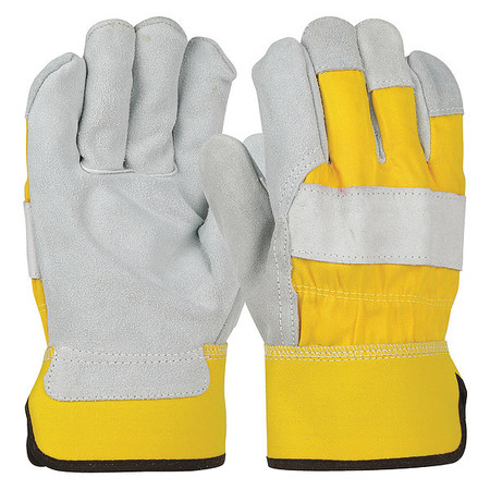 PIP Leather Gloves, XL, Gunn Cut, PR, PK12 500Y