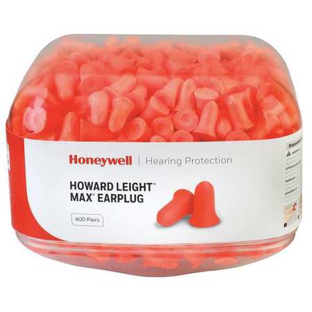 HONEYWELL HOWARD LEIGHT Reusable Bell Shape, Orange HL400-MXM-REFILL