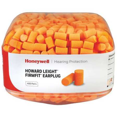 HONEYWELL HOWARD LEIGHT Reusable Cylinder Shape, Orange HL400-FF-REFILL
