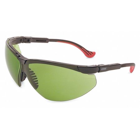 HONEYWELL UVEX Safety Glasses, Welding Shade(s) Anti-Fog, Hydrophilic, Hydrophobic, Scratch-Resistant S3305HS