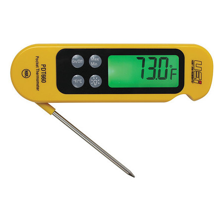 UEI TEST INSTRUMENTS Digital Pocket Thermometer, LCD Display PDT660-N