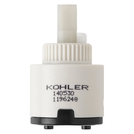 KOHLER Ball Valve, White, 2" L, Plastic k-1198201