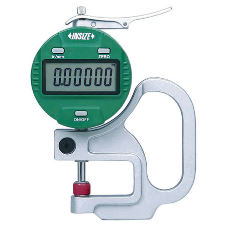 INSIZE Digital Thickness Gauge, Acc +/-0.0002 in 2871-101