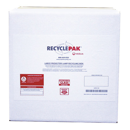 RECYCLEPAK Large Projector Lamp Recycling Box, 18" L Supply-354