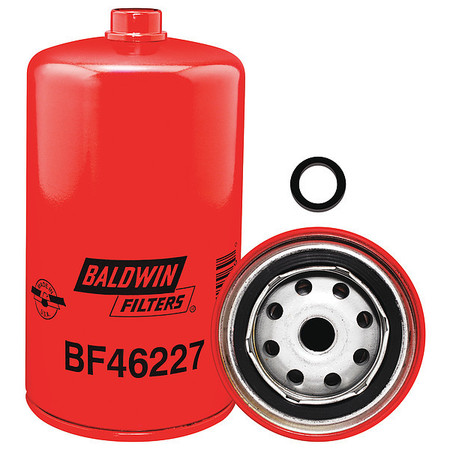 BALDWIN FILTERS Fuel Filter, Spin-On, 7-5/32" L BF46227