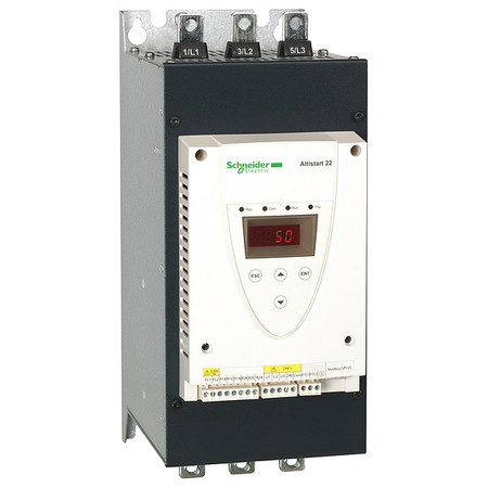 Schneider Electric Soft Start, 230 to 600V AC, 140 A ATS22C14S6