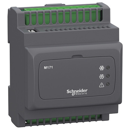 SCHNEIDER ELECTRIC Controller, 3.4" H, 24VAC/DC TM171VEVM4