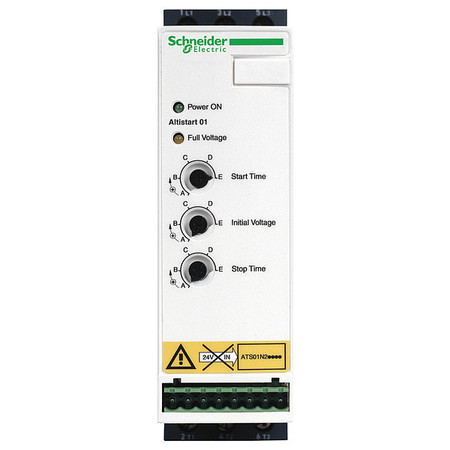 SCHNEIDER ELECTRIC Soft Start, 380 to 415V AC, 32 A ATS01N232QN