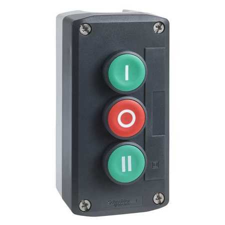 SCHNEIDER ELECTRIC Control Station, 22mm Size, Size: 22 mm XALDAEQ3845G1H7