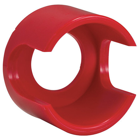 SCHNEIDER ELECTRIC Pushbutton Guard, 30 mm, Plastic, Red 9001K56RM
