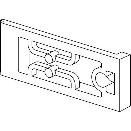 SCHNEIDER ELECTRIC Mounting Panel, For Logic Controller M172 TM172AP12PM