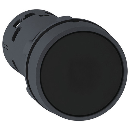 SCHNEIDER ELECTRIC Push-Button, 22 mm, Black XB7NA25