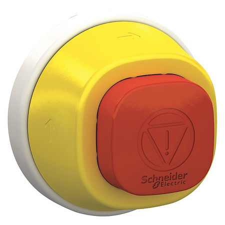 SCHNEIDER ELECTRIC Head for emergency stop push-button, 22 mm, Red ZB5AS84W2G