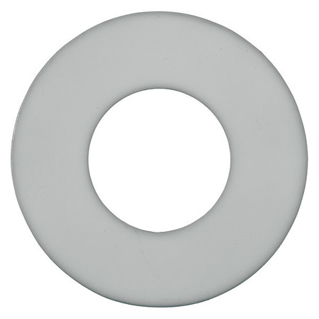 ZORO SELECT Raised Face PTFE Flange Gasket for 2-1/2" Pipe, 1/8" Thick, #300 BULK-FG-1126