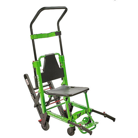 STRYKER Stair Chair, Green, 20-1/2" W, 500 lb. Cap. 6254000000