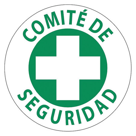 NMC Comité De Serguridad Hard Hat Emblem, Pk25 HH37