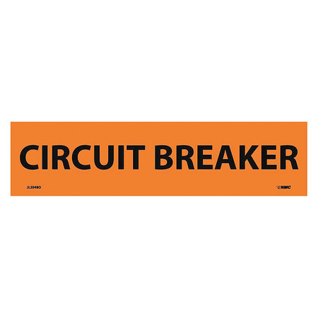 Circuit Breaker Electrical Marker, Pk25 -  NMC, JL2048O