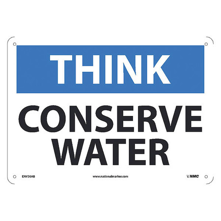 NMC Conserve Water Sign, ENV30AB ENV30AB