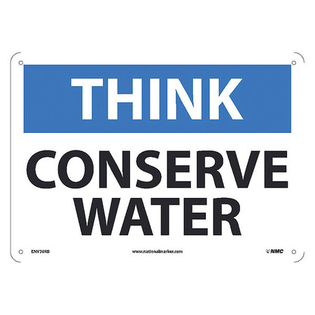 NMC Conserve Water Sign, ENV30RB ENV30RB