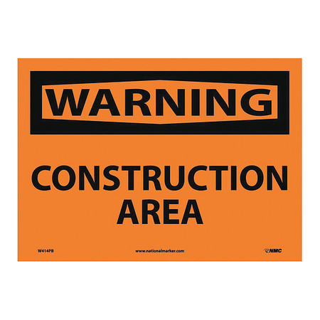 NMC Construction Area Sign, W414PB W414PB