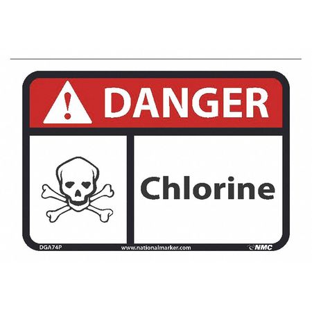 NMC Danger Chlorine, DGA74P DGA74P