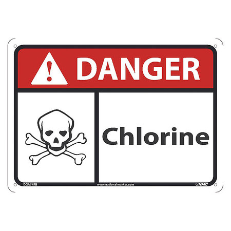 NMC Danger Chlorine, DGA74RB DGA74RB