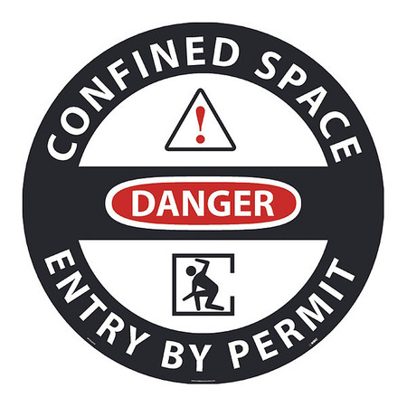 NMC Danger Confined Space Entry By Permit, WF0636AA WF0636AA