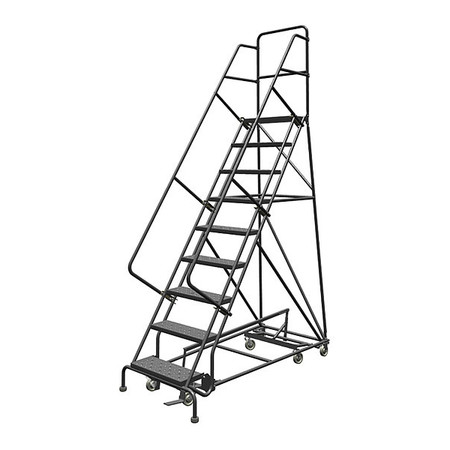 TRI-ARC All-Directional Rolling Ladder, 9-Step KDED109246