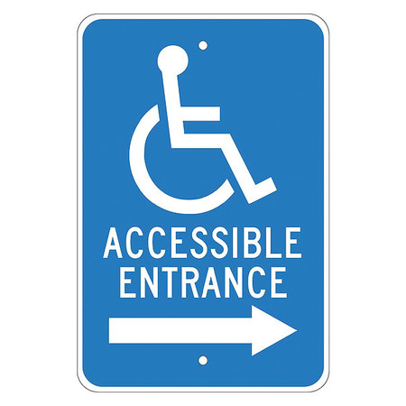 NMC Accessible Entrance Sign, TM151J TM151J