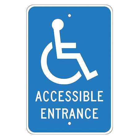 NMC Accessible Entrance Sign, TM149J TM149J