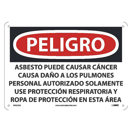 NMC Asbestos May Cause Cancer Causes…, SPD23RB SPD23RB