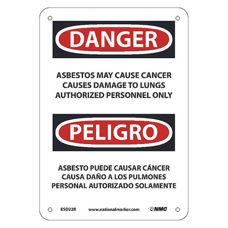 NMC Asbestos May Cause Cancer Causes…, ESD22R ESD22R