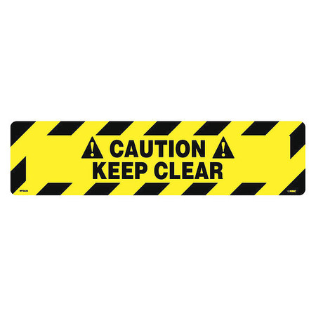 NMC Caution Keep Clear Anti-Slip Cleat WFS626