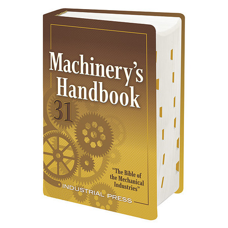 INDUSTRIAL PRESS Machining Reference Book, Toolbox, English, Hardcover, Publisher: Industrial Press 9780831137311