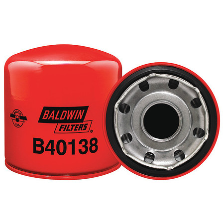 BALDWIN FILTERS Fuel Filter, 4-15/16" L, 4-21/32" O.D. B40138