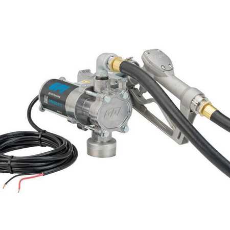 Gpi Fuel Transfer Pump, 12V DC, 8 gpm Max. Flow Rate , 1/10 HP, Cast Aluminum, 1 in NPT Inlet 137100-01