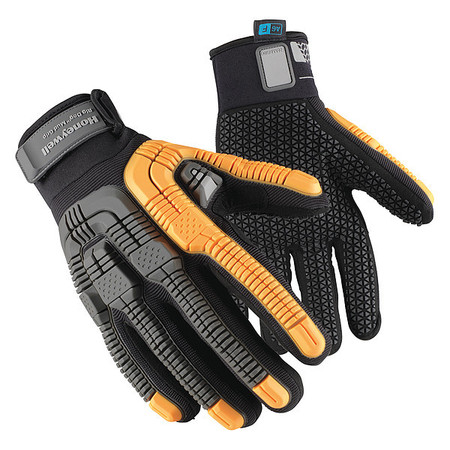 HONEYWELL Cut-Resistant Gloves, Hook-and-Loop, L, PR 42-623BO/9L