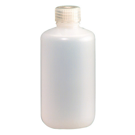 NALGENE Bottle, 131 mm H, Natural, 61 mm Dia, PK72 PLA-03155
