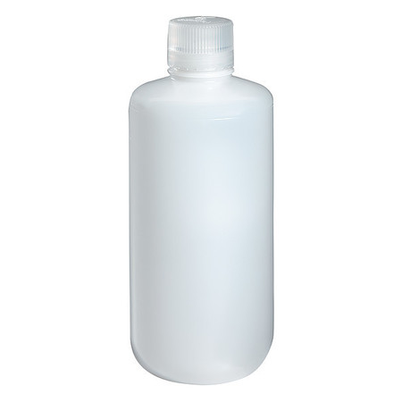 NALGENE Bottle, 213 mm H, Natural, 91 mm Dia, PK24 PLA-03159