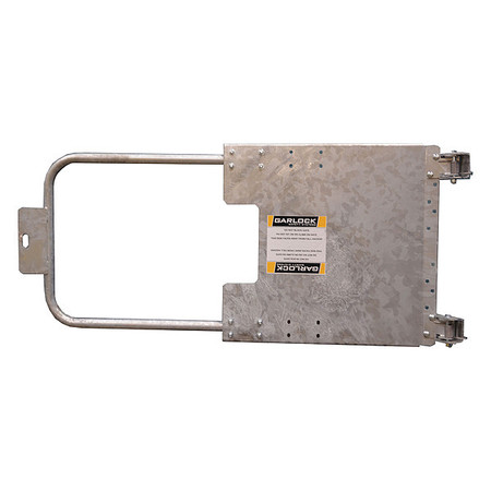 GARLOCK SAFETY SYSTEMS Single-Door, 23 3/4 in, Silver 301525