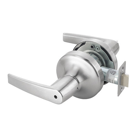 YALE Door Lever Lockset, Mechanical, Privacy 4702LN MO 626
