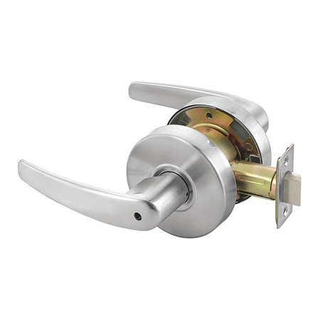 YALE Door Lever Lockset, Mechanical, Privacy 4602LN MO 626